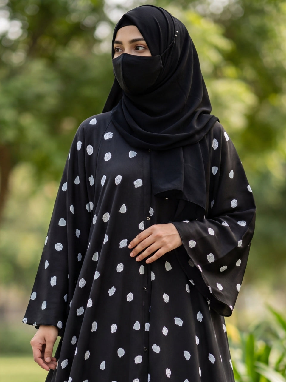 White Dots On Black