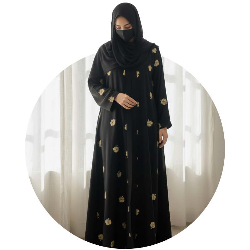 Embroidered Abayas