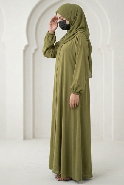 Olive Zipper