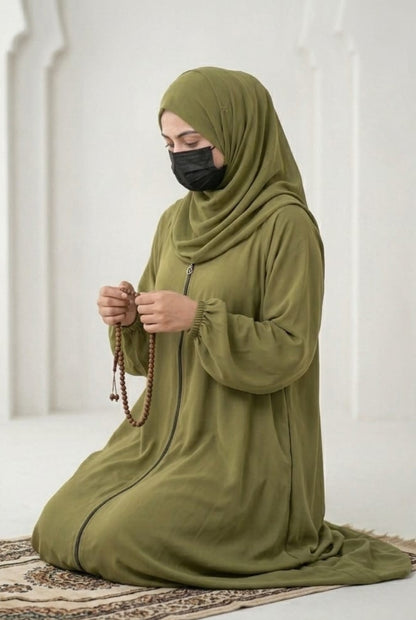 Olive Zipper