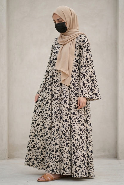 Beige Polka