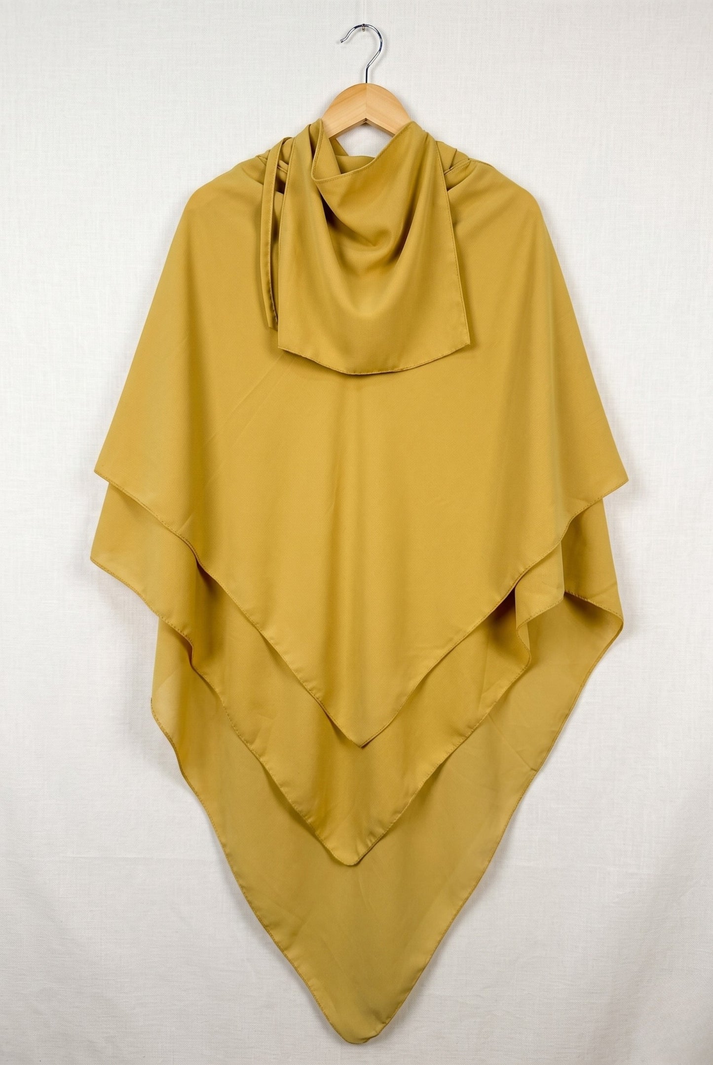 Layered Luxe Khimar Hijab