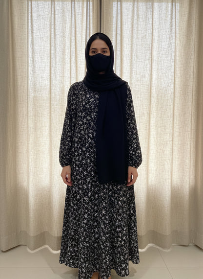 Ditsy Floral Abaya