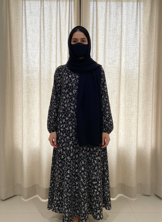 Ditsy Floral Abaya