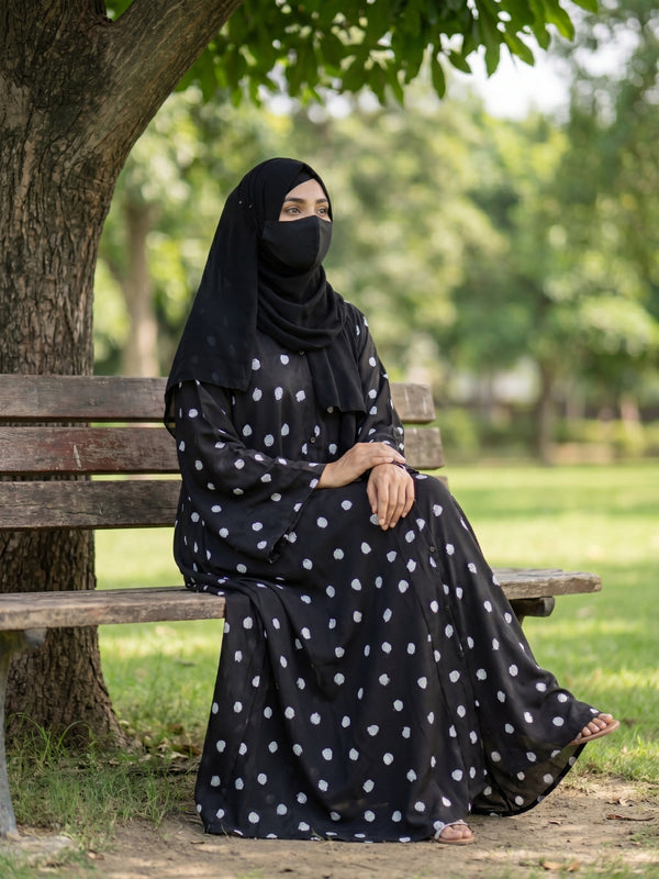 White Dots On Black