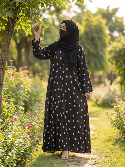 White Dots On Black