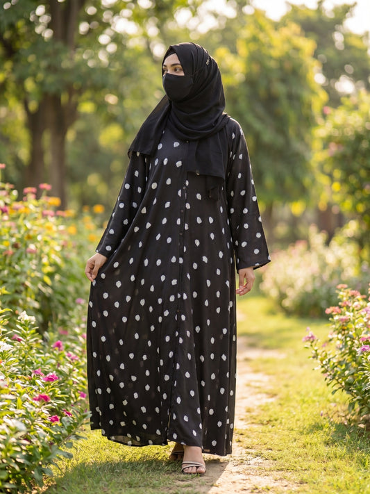 White Dots On Black
