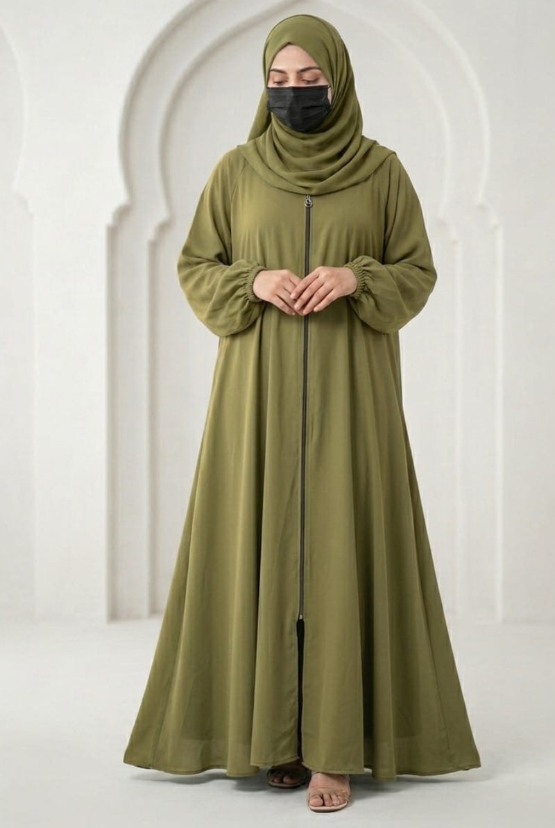 Olive Zipper