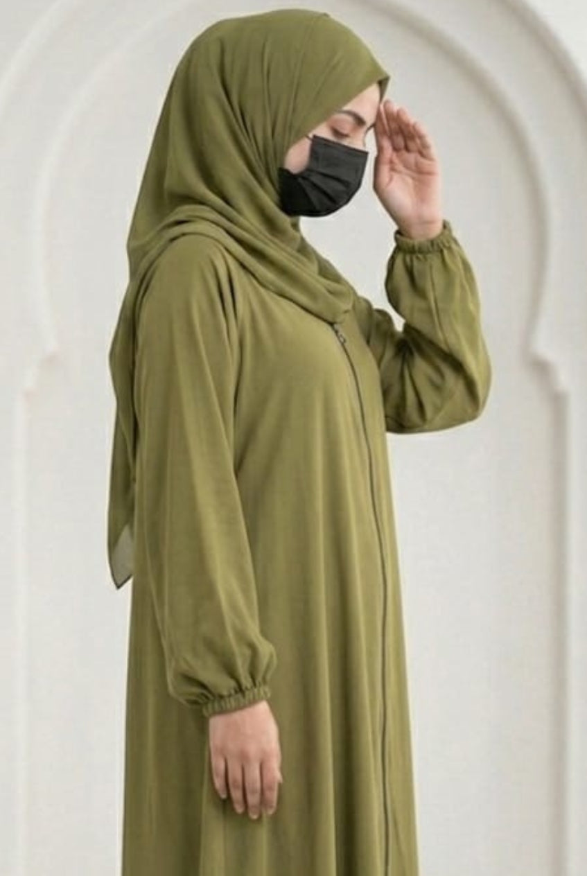 Olive Zipper
