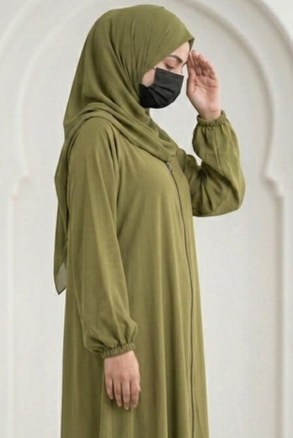 Olive Zipper